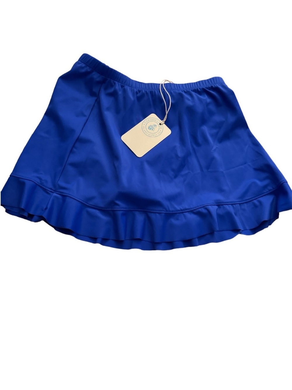 Athletic Swim Skort in Royal Blue - Picture 2 of 5
